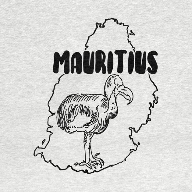 Mauritius Dodo Bird Tourism by encycloart